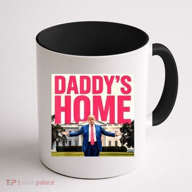 DaddyS Home Funny Trending Coffee Mug back