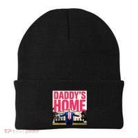 DaddyS Home Funny Trending Beanie thumb 0