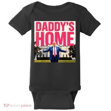 DaddyS Home Funny Trending Baby Bodysuit