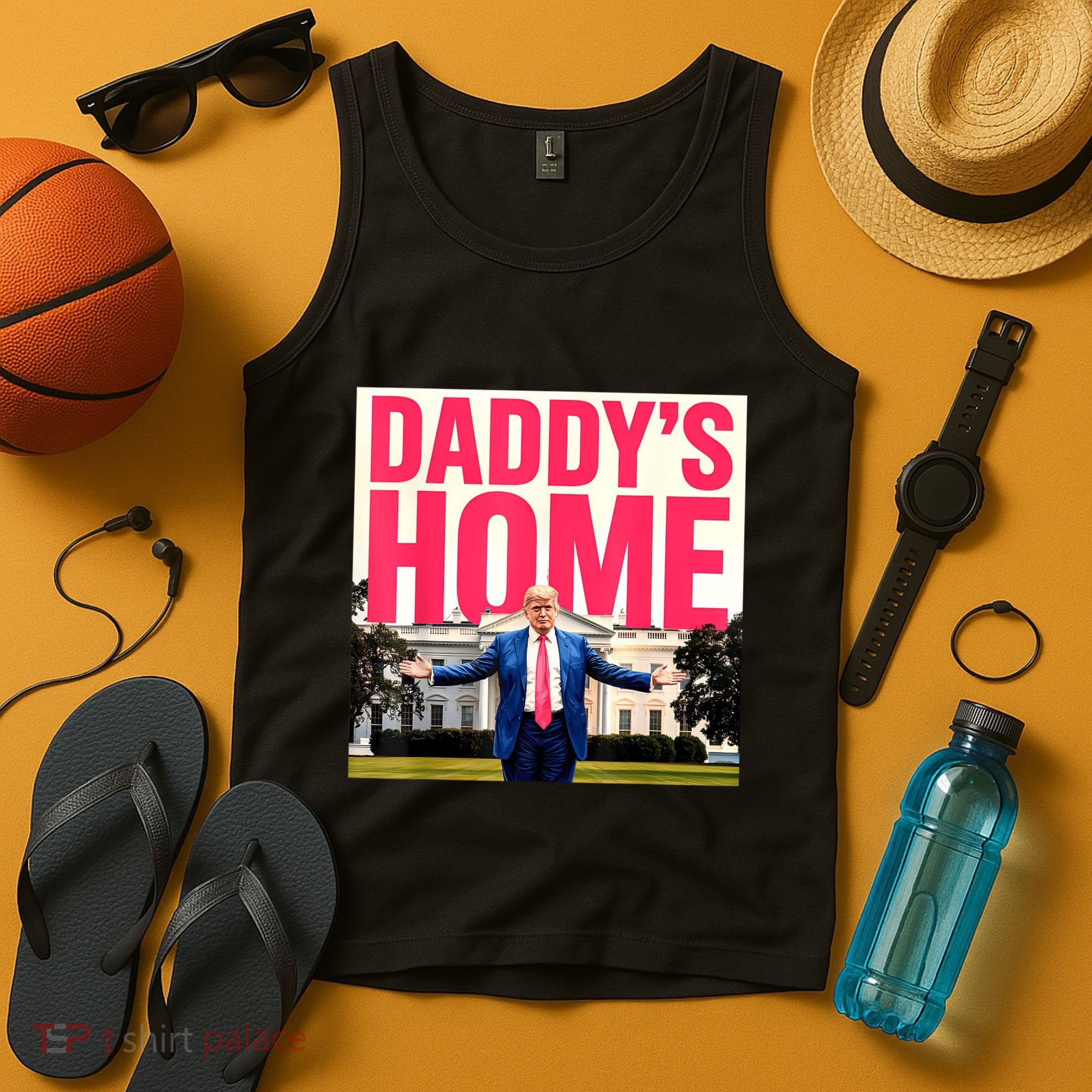 DaddyS Home Funny Trending Tank Top