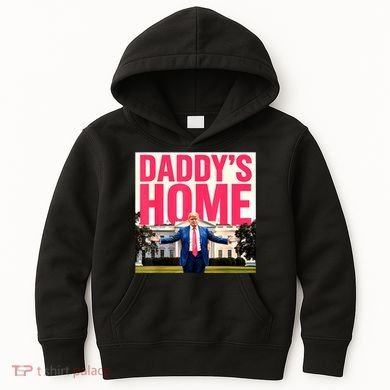 DaddyS Home Funny Trending Kids Hoodie