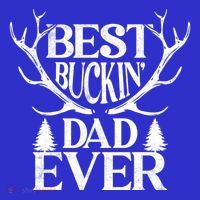 Deer Hunting Fathers Day Best Buckin Dad Ever Gift Visor thumb 3