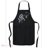 Dandelion Hummingbird Flower For Birdwatcher Herbalist Gift Apron thumb 0