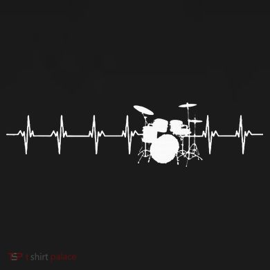 Drums Heartbeat For Drummers & Percussionists Drum Design Impact Tech Backpack