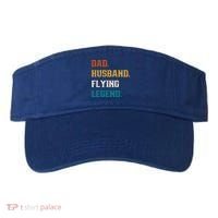 Dad Husband Flying Legend Flying Lover Pilot Aviator Cool Gift Visor thumb 0