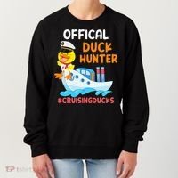 Duck Hunter Funny Duck Cruising Cruise Women's Sweatshirt thumb 0