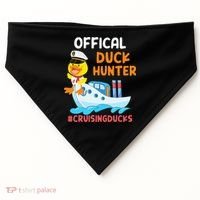 Duck Hunter Funny Duck Cruising Cruise USA-Made Doggie Bandana thumb 0