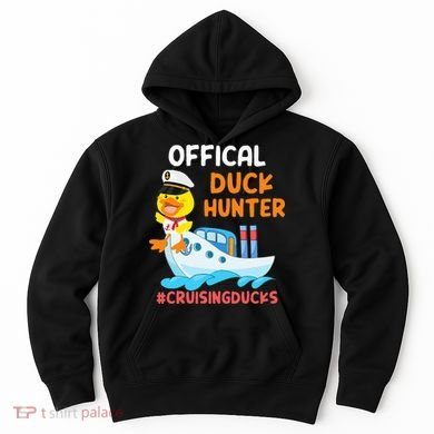 Duck Hunter Funny Duck Cruising Cruise Hoodie