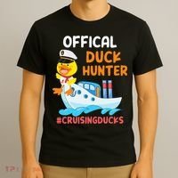 Duck Hunter Funny Duck Cruising Cruise T-Shirt thumb 3
