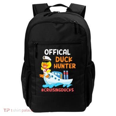 Duck Hunter Funny Duck Cruising Cruise Backpack