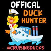 Duck Hunter Funny Duck Cruising Cruise Women's Hoodie thumb 2