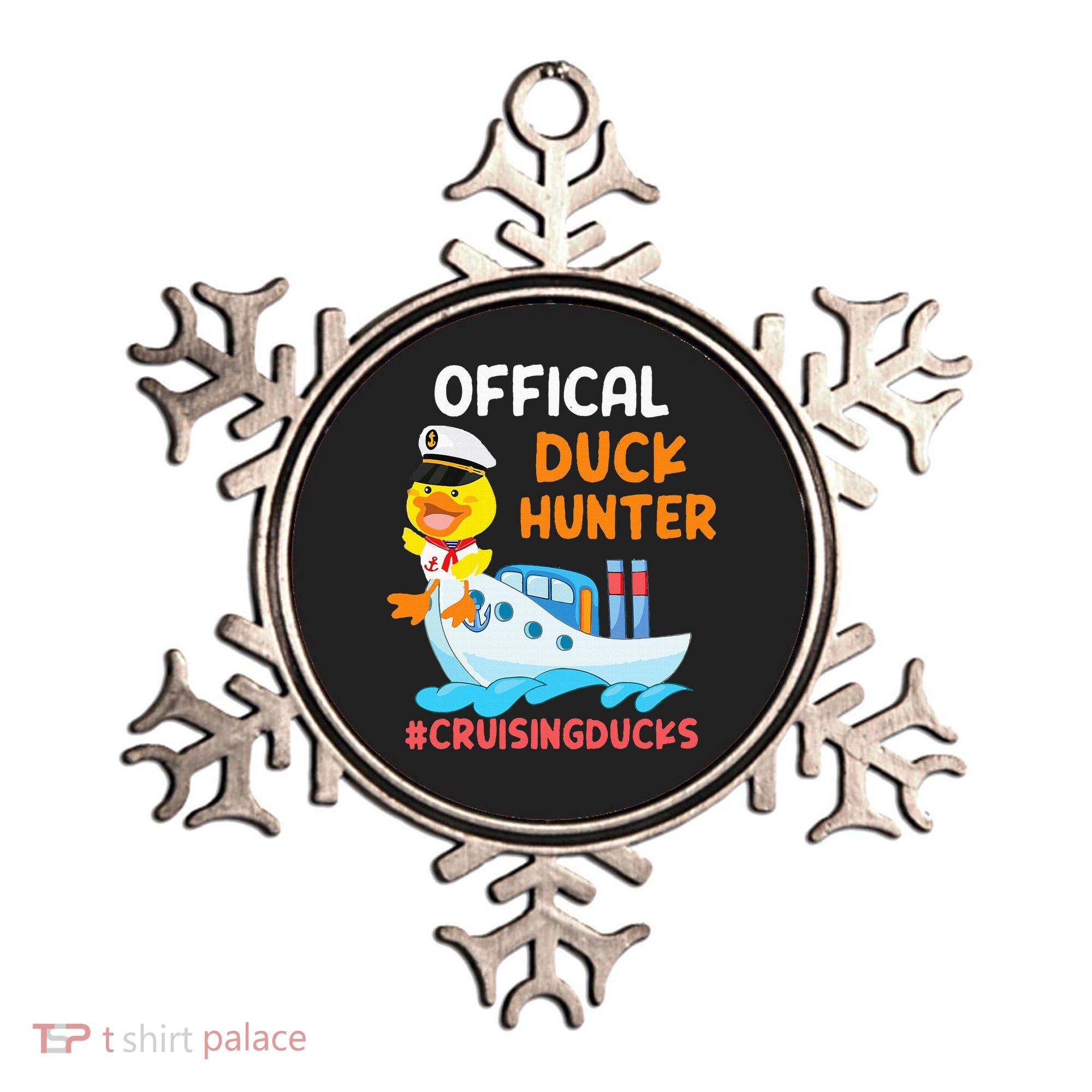 Duck Hunter Funny Duck Cruising Cruise Ornament
