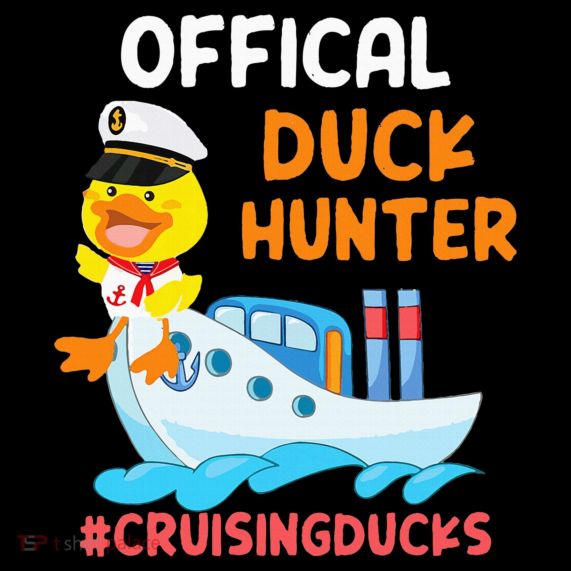 Duck Hunter Funny Duck Cruising Cruise Baby Bodysuit