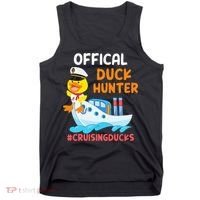 Duck Hunter Funny Duck Cruising Cruise Tank Top thumb 0