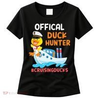 Duck Hunter Funny Duck Cruising Cruise Women's T-Shirt thumb 0