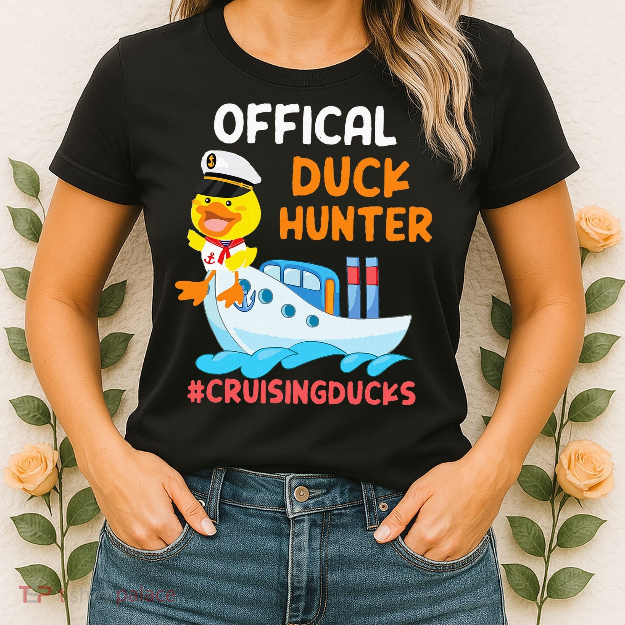Duck Hunter Funny Duck Cruising Cruise Women's T-Shirt