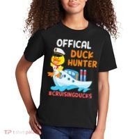 Duck Hunter Funny Duck Cruising Cruise Kids T-Shirt thumb 2