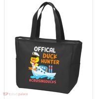 Duck Hunter Funny Duck Cruising Cruise Tote Bag thumb 3
