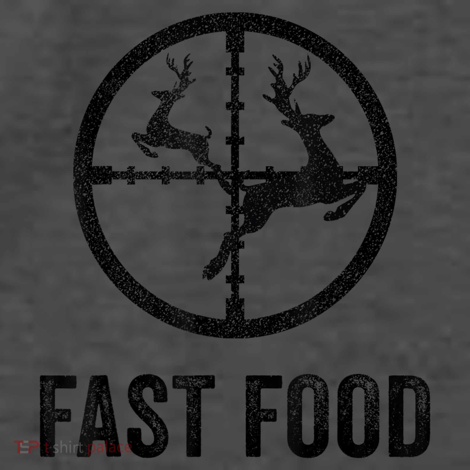 Deer Hunting Funny Hunter Gun Deer Fast Food Vector Backpack