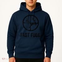 Deer Hunting Funny Hunter Gun Deer Fast Food Hoodie thumb 2