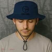 Deer Hunting Funny Hunter Gun Deer Fast Food Bucket Hat thumb 2