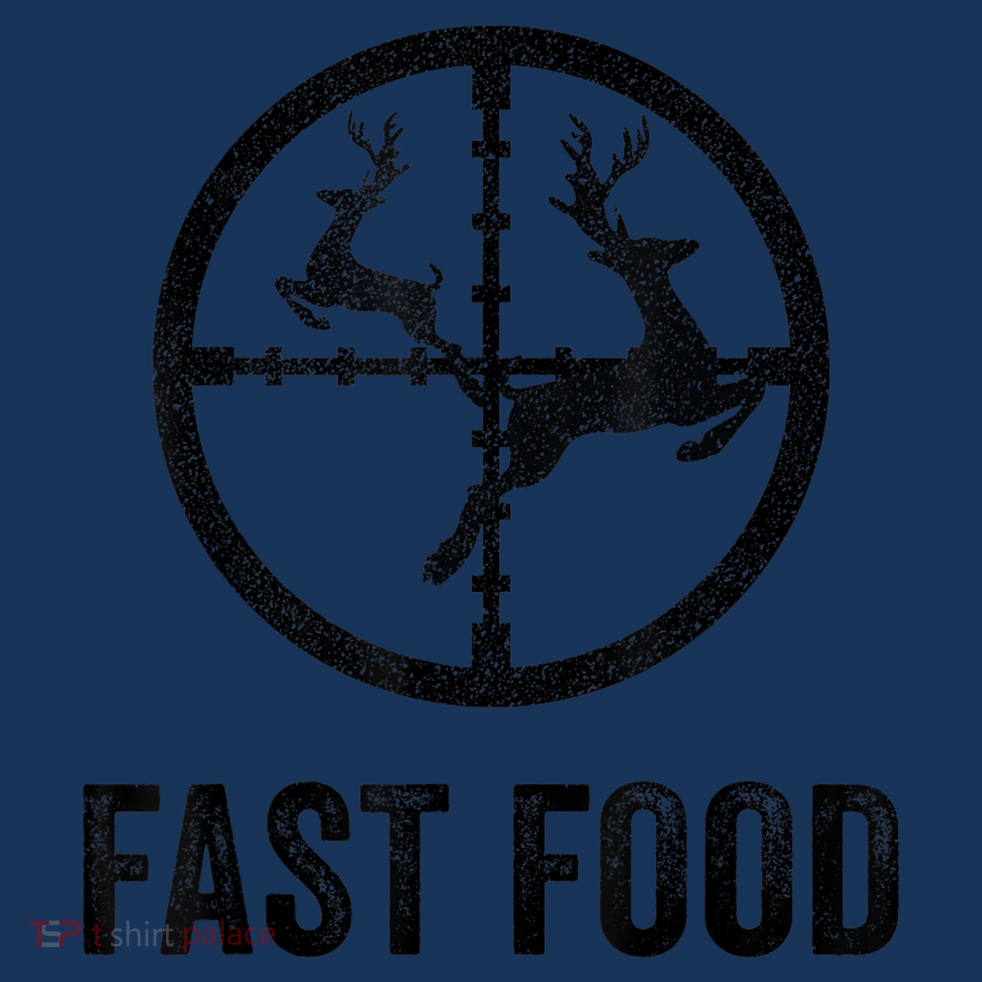 Deer Hunting Funny Hunter Gun Deer Fast Food Women's Tank Top