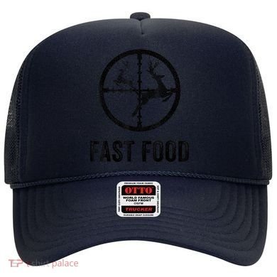 Deer Hunting Funny Hunter Gun Deer Fast Food Hat