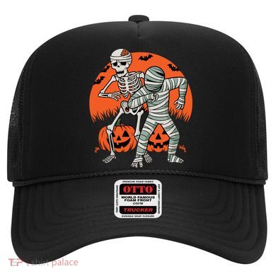 Dabbing Halloween Funny Skeleton Mummy Scary Pumpkin Gift Hat