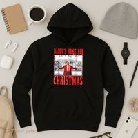 DaddyS Home For Christmas Trump Hoodie thumb 3