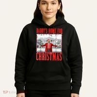 DaddyS Home For Christmas Trump Hoodie thumb 5