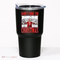 DaddyS Home For Christmas Trump Tumbler thumb 0