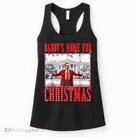 DaddyS Home For Christmas Trump Women's Tank Top thumb 0
