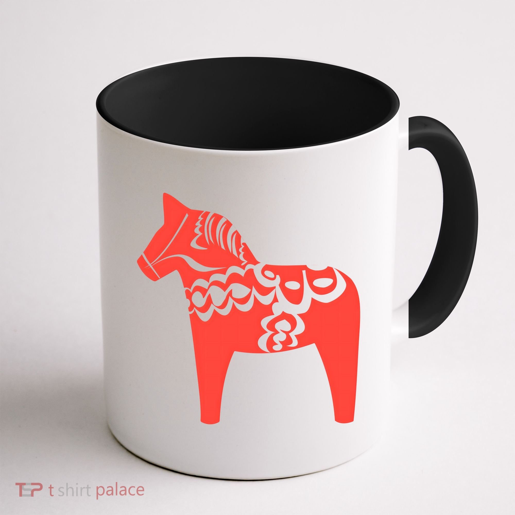 Dala Horse Gift Dalarna Swedish Sweden Sverige Gift Coffee Mug
