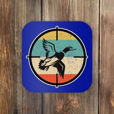 Duck Hunting Gift Coaster