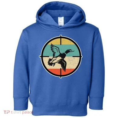 Duck Hunting Gift Toddler Hoodie