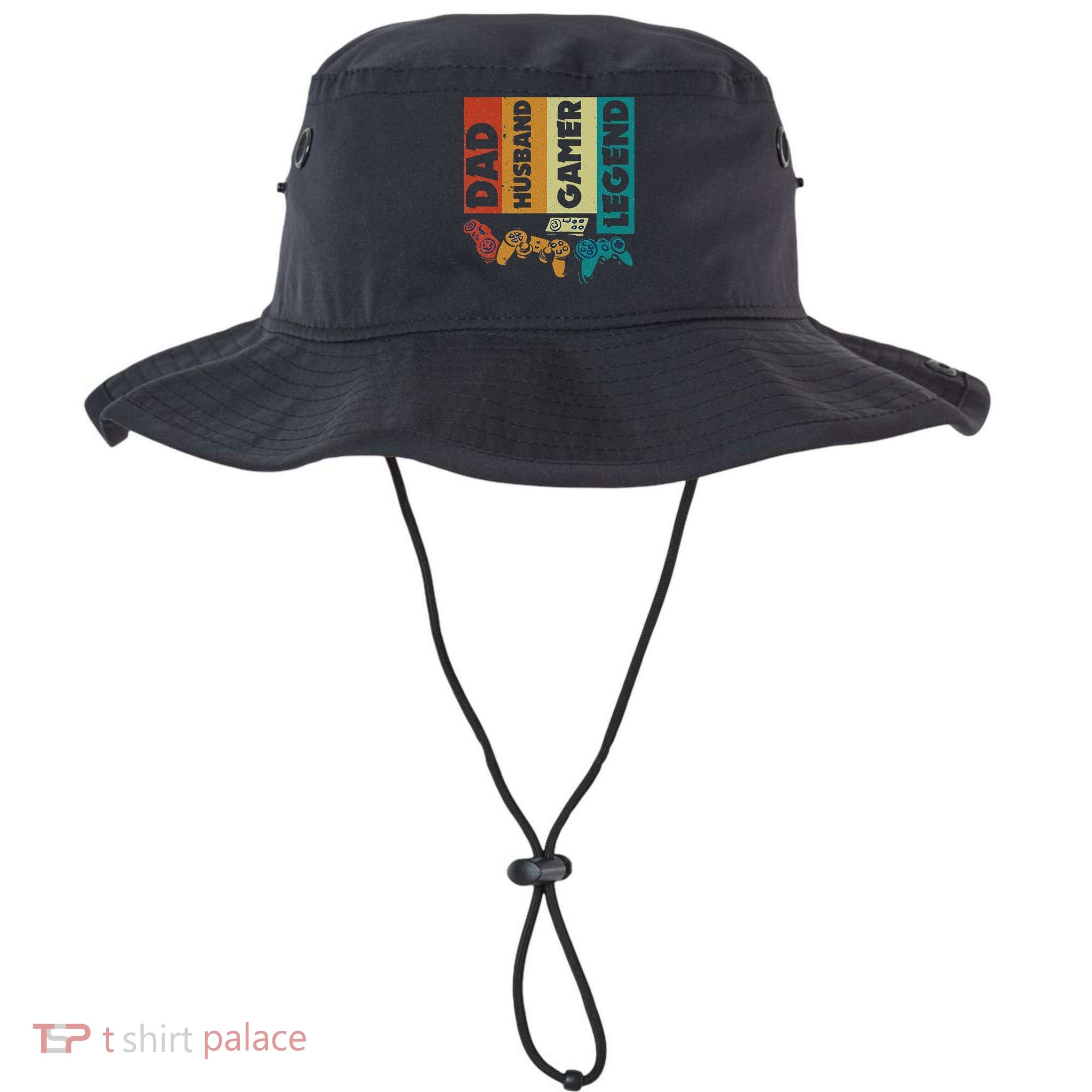 Dad Husband Gamer Legend Dad Video Gamer Bucket Hat