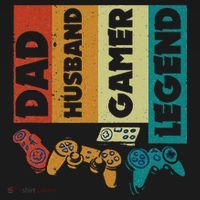Dad Husband Gamer Legend Dad Video Gamer Visor thumb 3