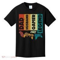 Dad Husband Gamer Legend Dad Video Gamer Kids T-Shirt thumb 0