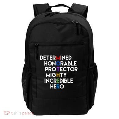 Determined Honorable Hero Mother Gift For Mom Backpack