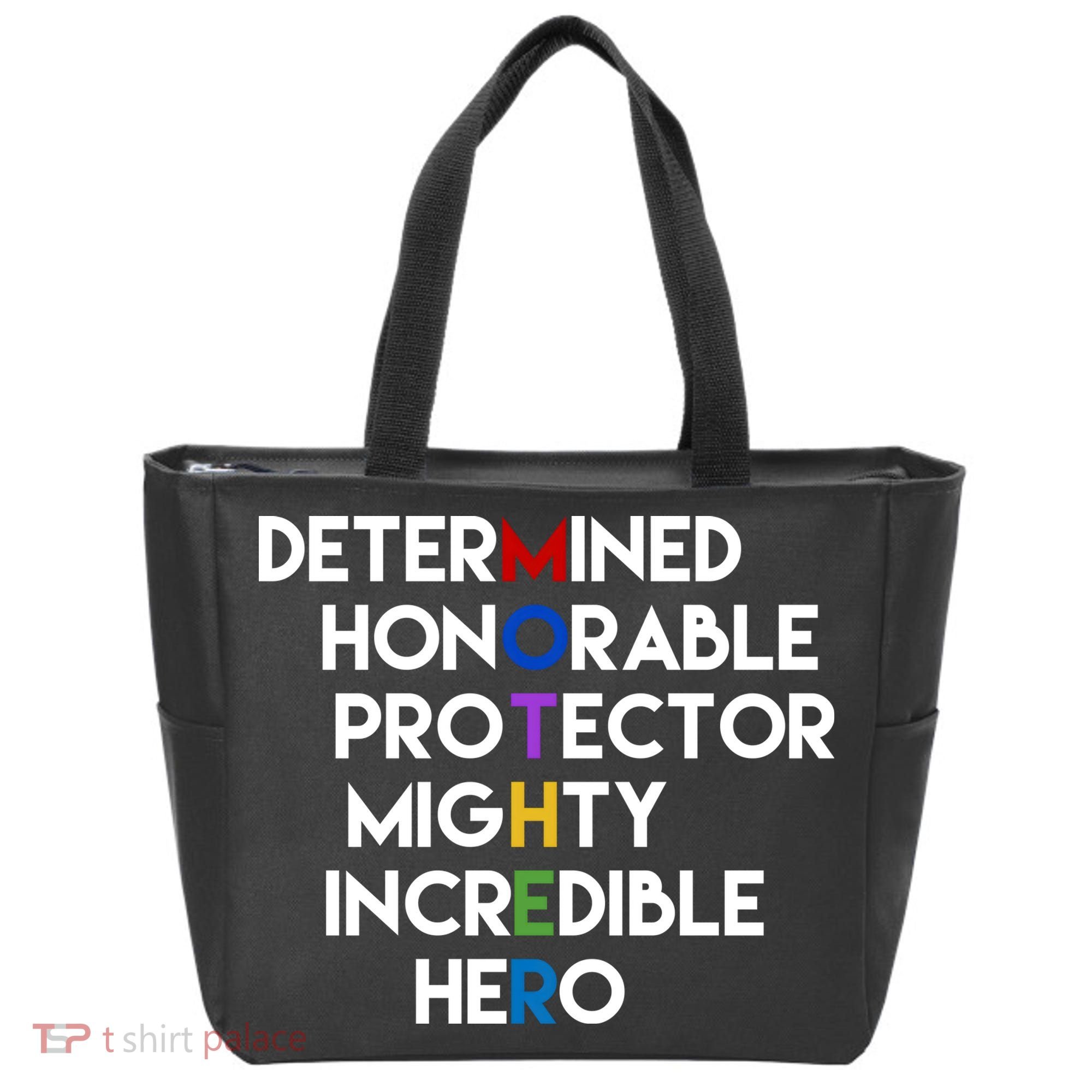 Determined Honorable Hero Mother Gift For Mom Tote Bag