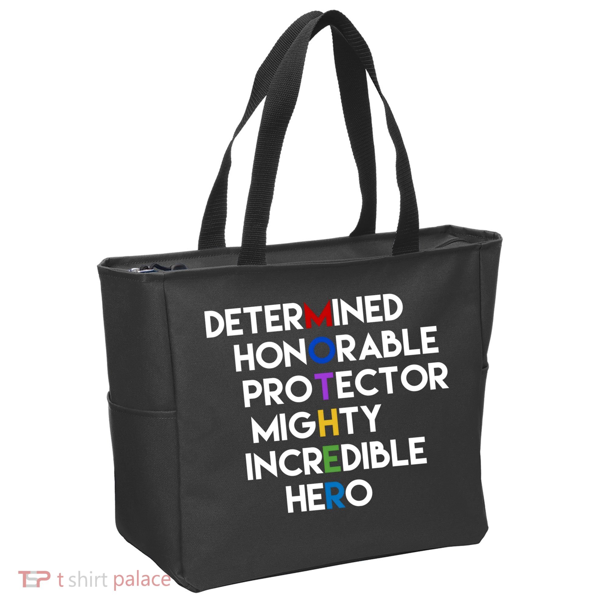 Determined Honorable Hero Mother Gift For Mom Tote Bag