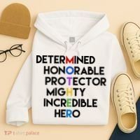 Determined Honorable Hero Mother Gift For Mom Hoodie thumb 4