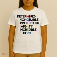 Determined Honorable Hero Mother Gift For Mom T-Shirt thumb 4