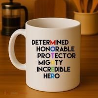 Determined Honorable Hero Mother Gift For Mom Coffee Mug thumb 4
