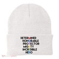 Determined Honorable Hero Mother Gift For Mom Beanie thumb 0