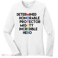 Determined Honorable Hero Mother Gift For Mom Women's Long Sleeve Shirt thumb 0