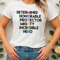 Determined Honorable Hero Mother Gift For Mom Women's T-Shirt thumb 2