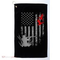 Duck Hunting Hunting Clothes For Men Huntingfor Men Golf Towel thumb 0