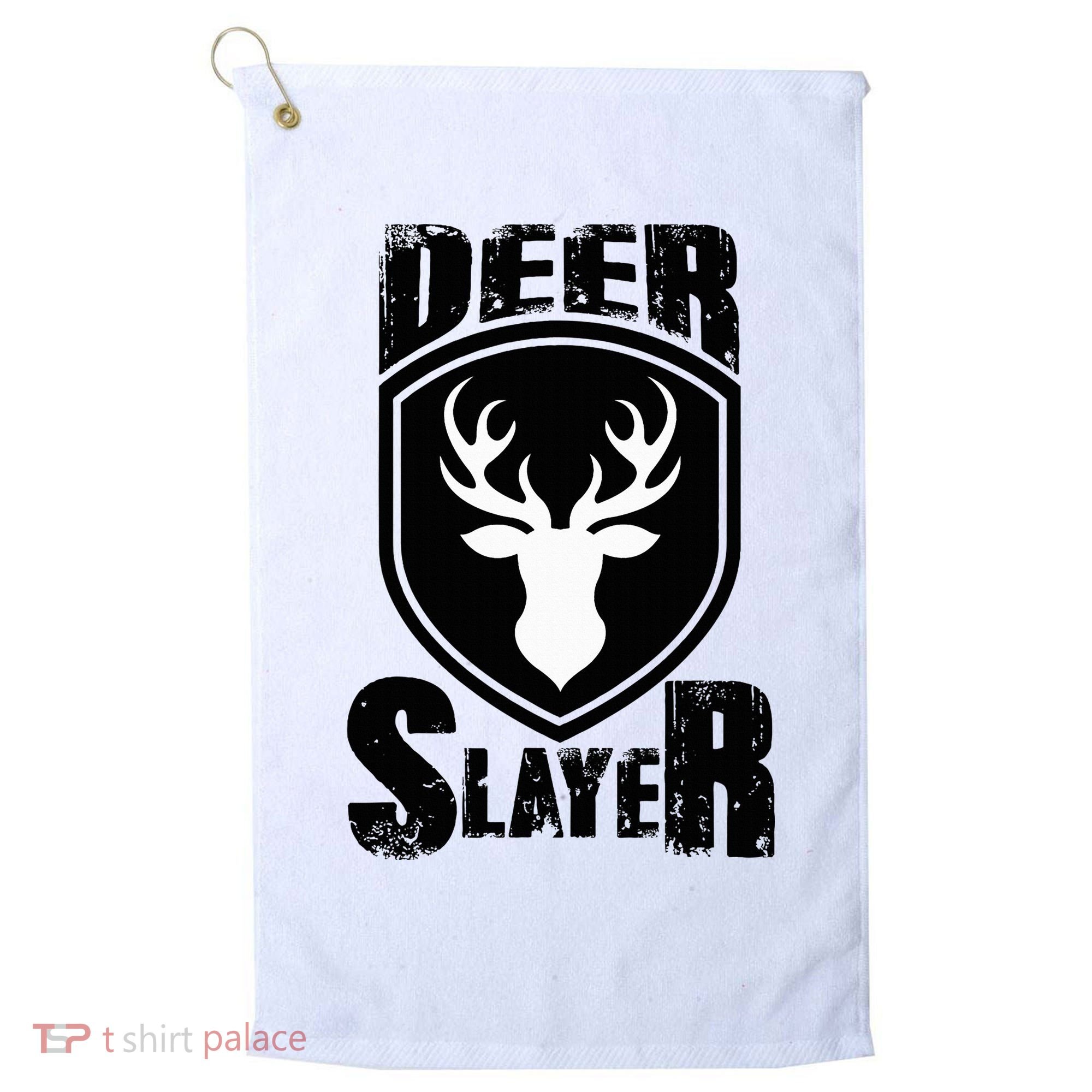 Deer Hunter Hunting Buck Sportsman Golf Towel