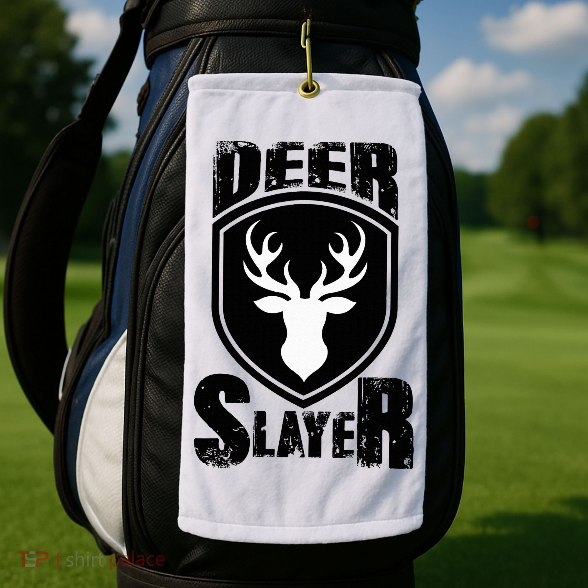 Deer Hunter Hunting Buck Sportsman Golf Towel